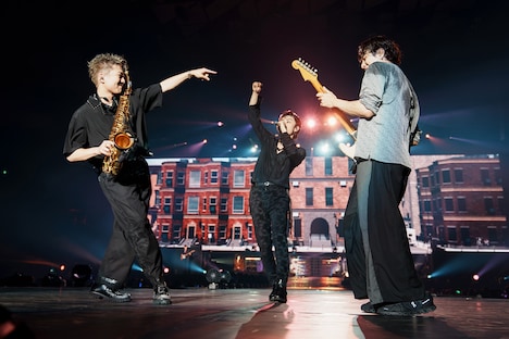 7ORDER「LIVE TOUR 2023 DUAL」東京・武蔵野の森総合スポーツプラザ公演の様子。