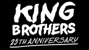KING BROTHERSの25周年記念ロゴ。