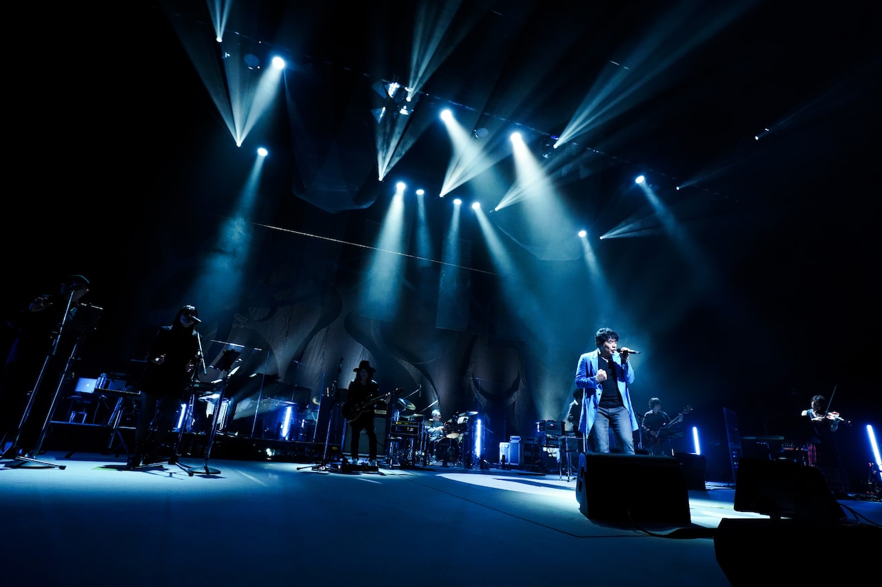 ASKAのライブの様子。