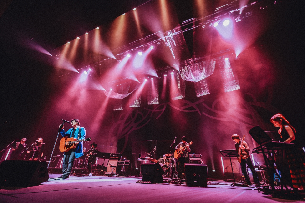 ASKAのライブの様子。