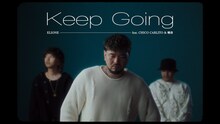 ELIONE「Keep Going feat. CHICO CARLITO & 唾奇」ミュージックビデオより。