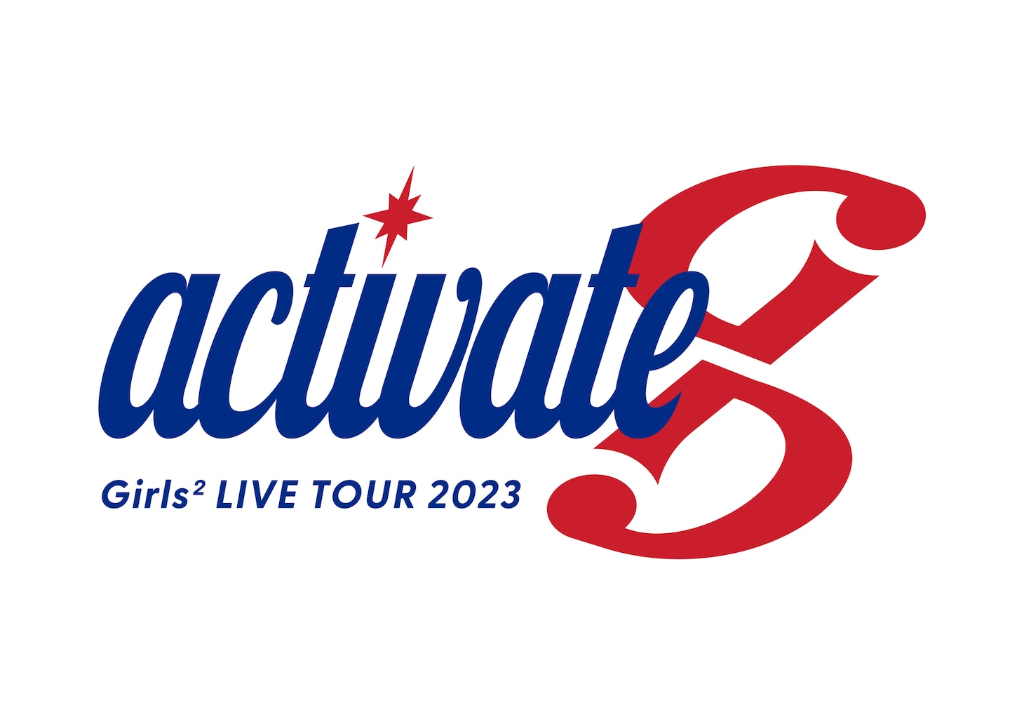 「Girls2 LIVE TOUR 2023 -activate-」ロゴ