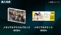 ABEMA PPV ONLINE LIVE「ウマ娘 5th EVENT ARENA TOUR GO BEYOND -WISH-」グッズ付チケット購入特典