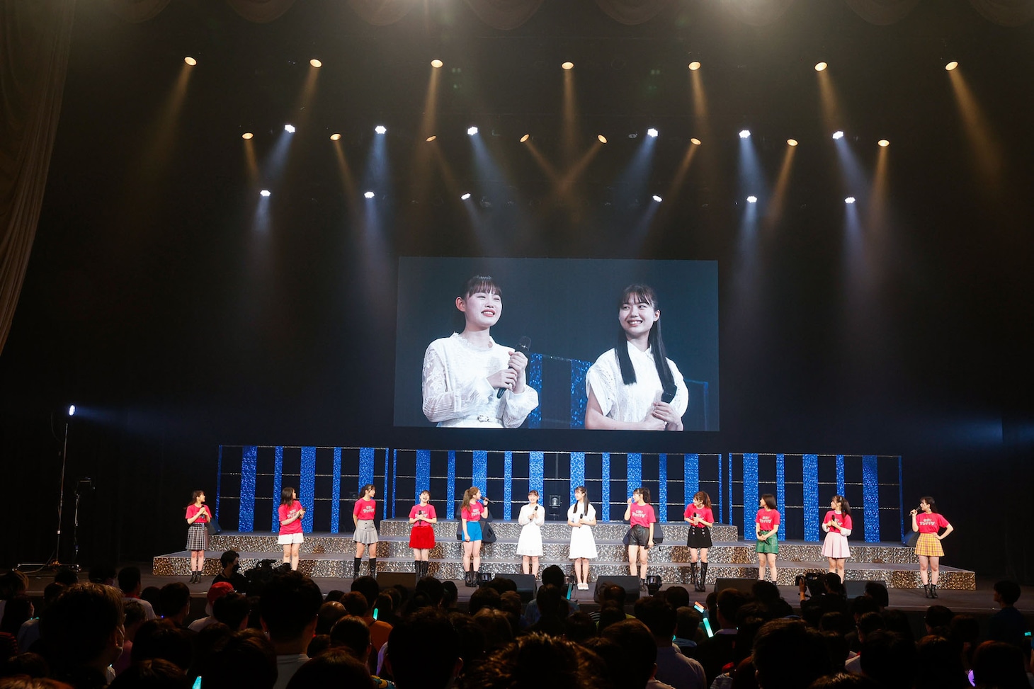 「さよなら中野サンプラザ音楽祭」アンジュルム単独公演の様子。