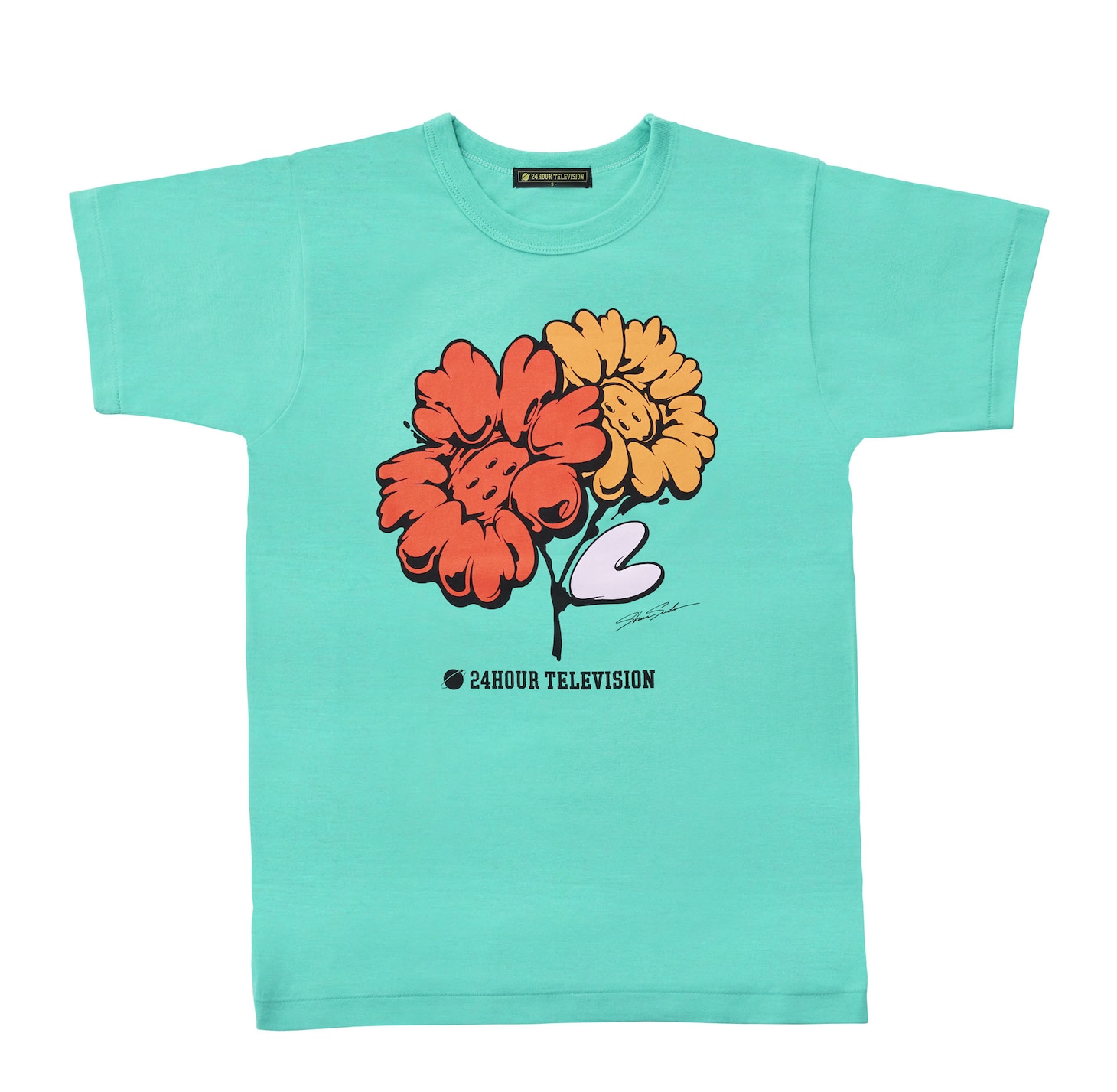 「24時間テレビ46」チャリTシャツ（グリーンピース色）