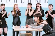 「竹内朱莉卒業直前!アンジュルム『アイノケダモノ / 同窓生』発売記念スペシャル」より。(写真:曽我美芽)