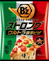 「湖池屋ストロング ポテトチップス ウルトラ濃厚ピザ」パッケージ