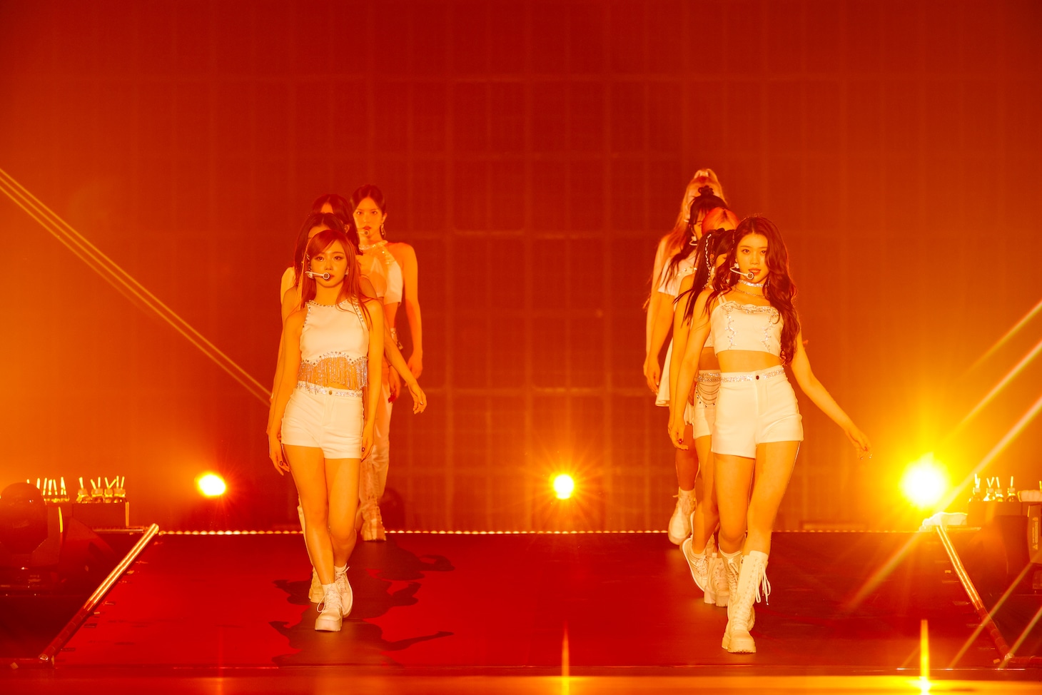 「Kep1er JAPAN CONCERT TOUR 2023 ＜FLY-BY＞」東京・国立代々木競技場第一体育館公演の様子。（撮影：上山陽介 / 木村泰之）