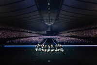 「Kep1er JAPAN CONCERT TOUR 2023 ＜FLY-BY＞」東京・国立代々木競技場第一体育館公演の様子。（撮影：上山陽介 / 木村泰之）