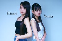 BREAK TIME GIRLSの新メンバー。左からヒラリ、ユリア。