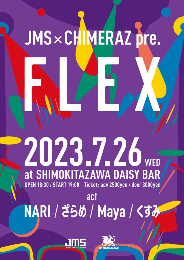 「JMS×CHIMERAZ pre.『FLEX』」