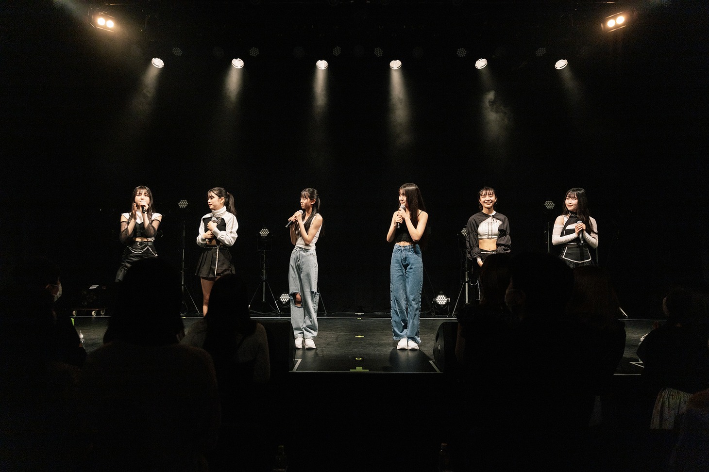 スターダストプロモーション主催ライブ「Plough Music LIVE 2023」で新メンバーをお披露目するBREAK TIME GIRLS。