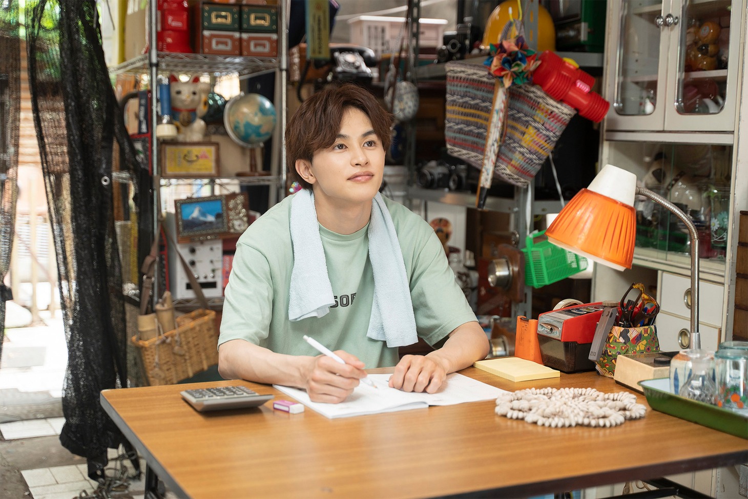 「みなと商事コインランドリー2」場面写真 (c)缶爪さわ・椿ゆず／KADOKAWA／「みなと商事コインランドリー２」製作委員会