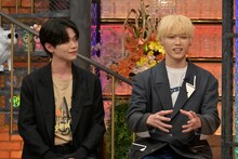 藤牧京介、木村柾哉（ともにINI） (c)読売テレビ