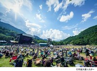 「FUJI ROCK FESTIVAL」の様子。