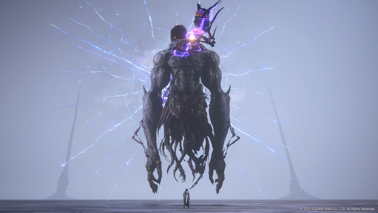 「FINAL FANTASY XVI」のトレイラー映像より。