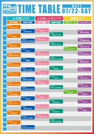 横浜赤レンガ「ムロフェス」タイムテーブル発表、BIGMAMAほか追加