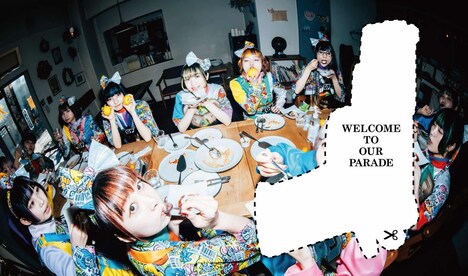 GANG PARADE「WELCOME TO OUR PARADE」ブックレットより。
