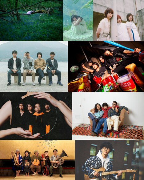 「New Acoustic Camp 2023 ～わらう、うたう、たべる、ねっころがる。～」出演アーティスト第3弾