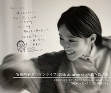 「安藤裕子 -20th anniversary- 我々色ノ街」ビジュアル