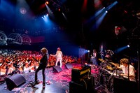 a flood of circle「花降る空に不滅の歌を」Zepp Shinjuku（TOKYO）公演の様子。（Photo by Viola Kam [V'z Twinkle]）