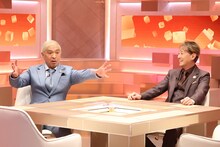 左から松本人志、中居正広。(c)フジテレビ