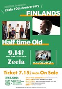 「GREENS Presents Zeela 10th Anniversary」フライヤー