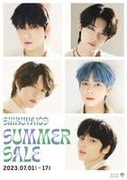 「SHIBUYA109 × TOMORROW X TOGETHER SUMMER SALE」メインビジュアル