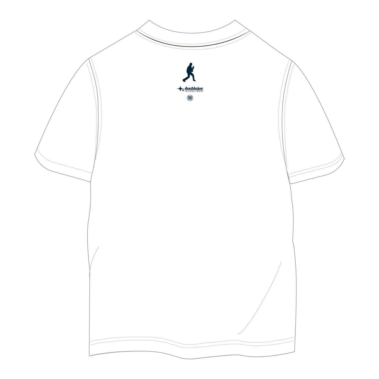 クレイジーケンバンド「世界」完全受注生産盤付属Tシャツ（裏）のデザイン。