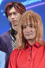 （手前から）笠原秀幸、リョウガ（超特急）。