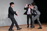 タクヤ、アロハ、ハルのチャレンジの様子。