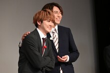 ユーキ、タカシ、マサヒロのチャレンジの様子。