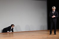 ユーキ、タカシ、マサヒロのチャレンジの様子。