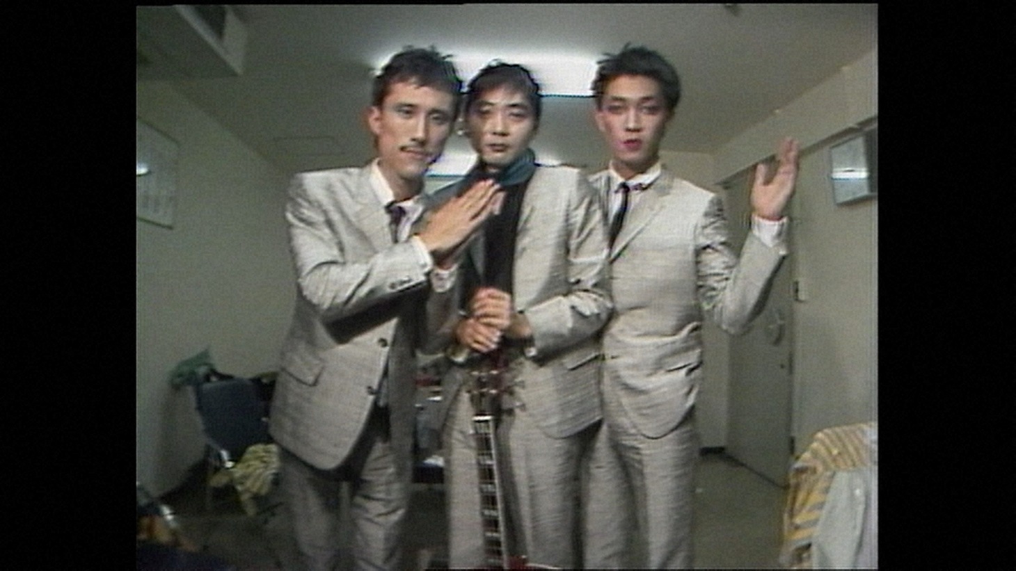 左から高橋幸宏、細野晴臣、坂本龍一。（写真提供：NHK）