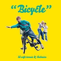 lil soft tennis & chelmico「Bicycle」配信ジャケット