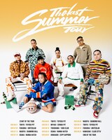 BAD HOPラストツアー「THE LAST SUMMER」ビジュアル