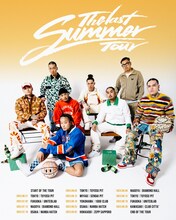 BAD HOPラストツアー「THE LAST SUMMER」ビジュアル