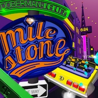 DOBERMAN INFINITY「milestone」配信ジャケット