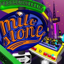 DOBERMAN INFINITY「milestone」配信ジャケット