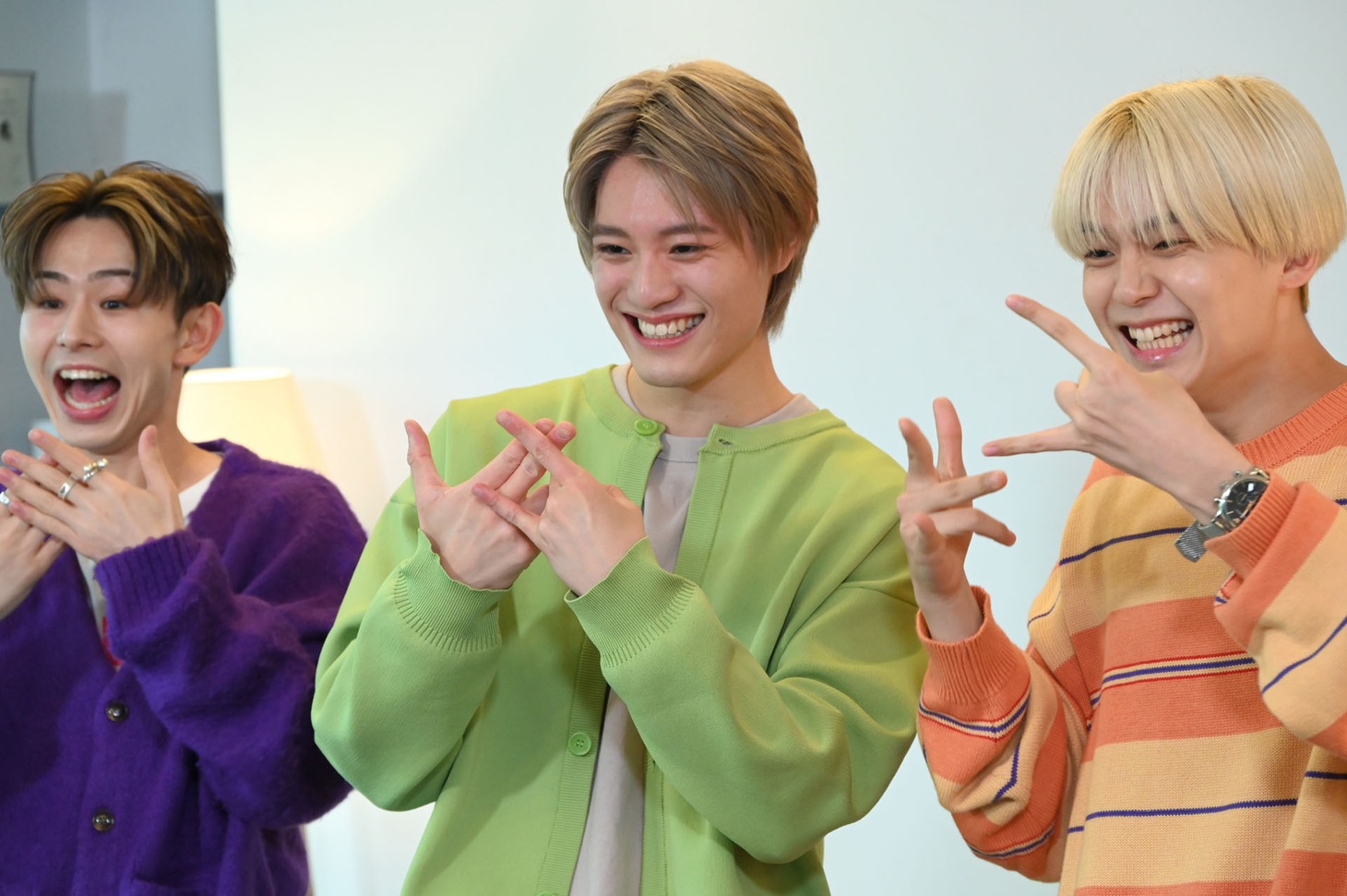 ONE N' ONLYのEIKU、KENSHIN、REI。