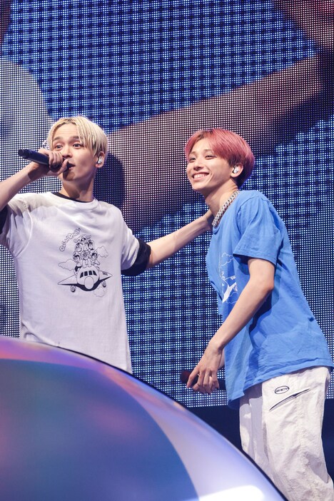 REIとHAYATO。（撮影：笹森健一）