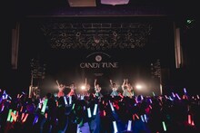 CANDY TUNE初単独公演の様子。