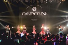 CANDY TUNE初単独公演の様子。