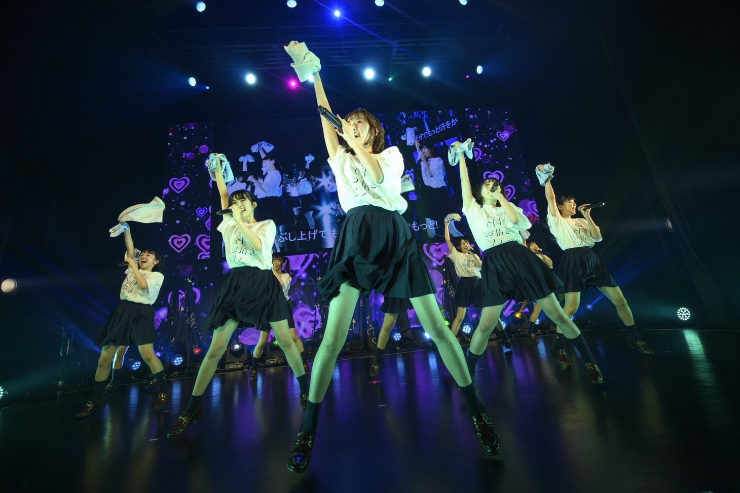 「高嶺のなでしこ 全国お招きツアー2023～First trip～」ファイナル公演の様子。（撮影：林晋介）