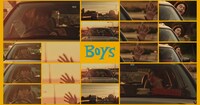 KiQ「Boys」MVのサムネイル。