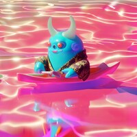 Maika Loubté「Rainbow Light Eyes」配信ジャケット