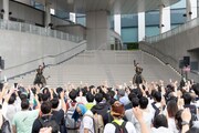 ClariS「淋しい熱帯魚」リリース記念イベントの様子。(撮影:平野タカシ)