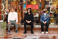 左からヒャダイン、こやまたくや（ヤバイTシャツ屋さん）、syudou。(c)テレビ朝日