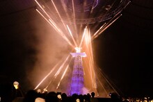 赤西仁「JIN AKANISHI 10th Anniversary Live 2023」の様子。（撮影：上飯坂一）