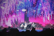 「TOMORROW X TOGETHER WORLD TOUR ＜ACT : SWEET MIRAGE＞ IN JAPAN」の様子。(P)&(C) BIGHIT MUSIC